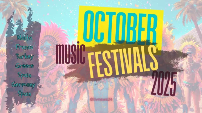The Europe Music Festivals in early October 2025 | Livnews24
