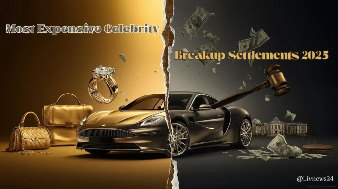 Celebrity breakup settlements in 2025